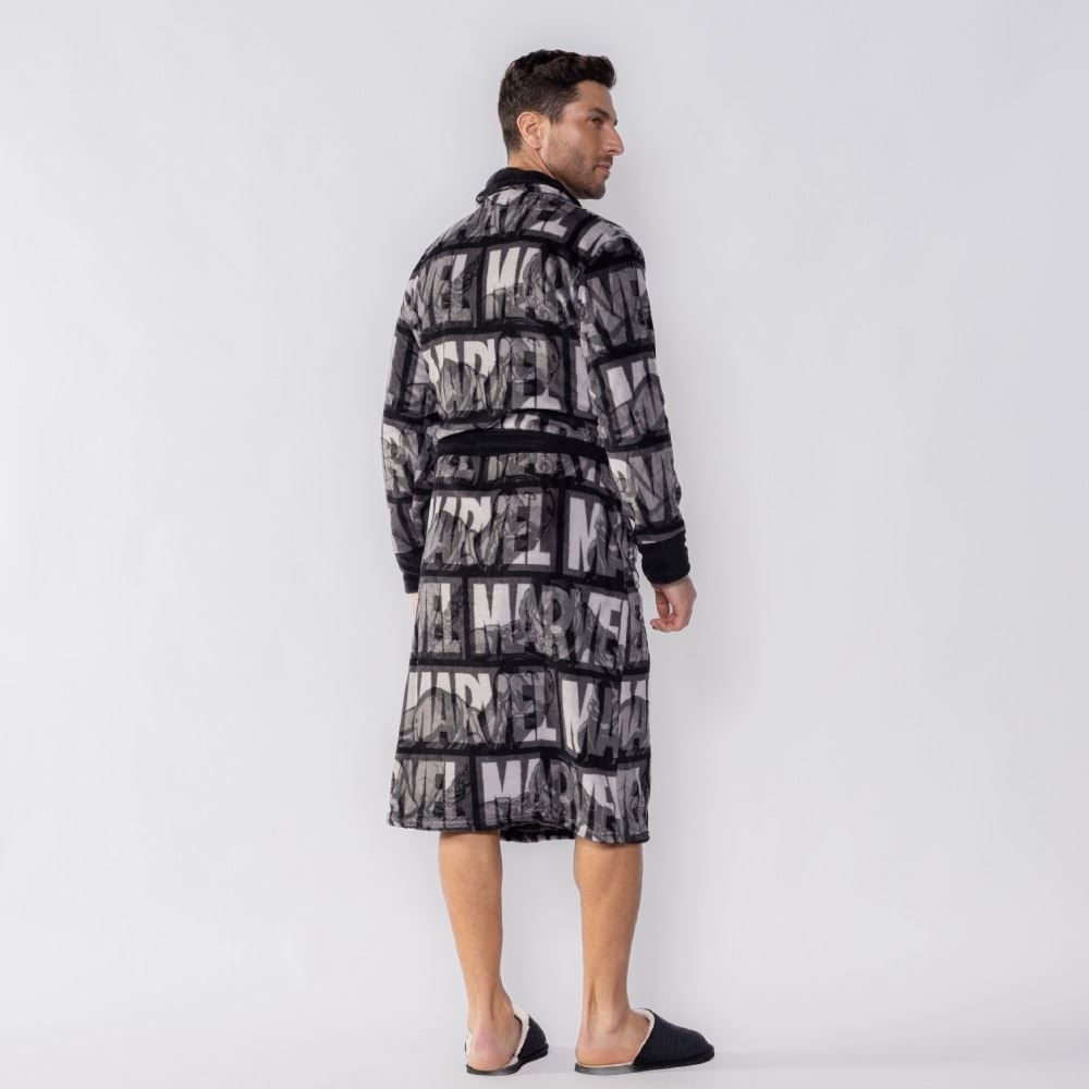 Roupão Adulto Unissex Disney Microfibra P - Marvel