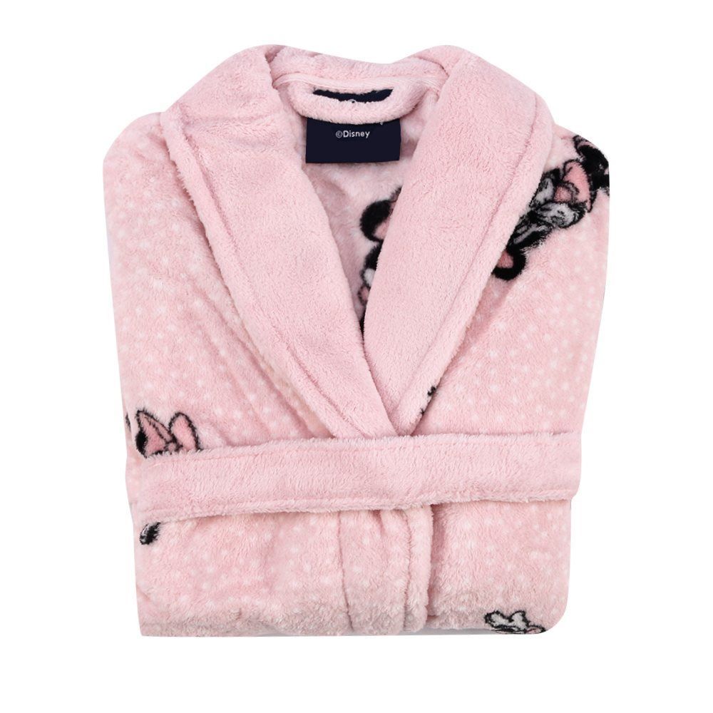 Roupão Infantil G Microfibra Disney - Minnie
