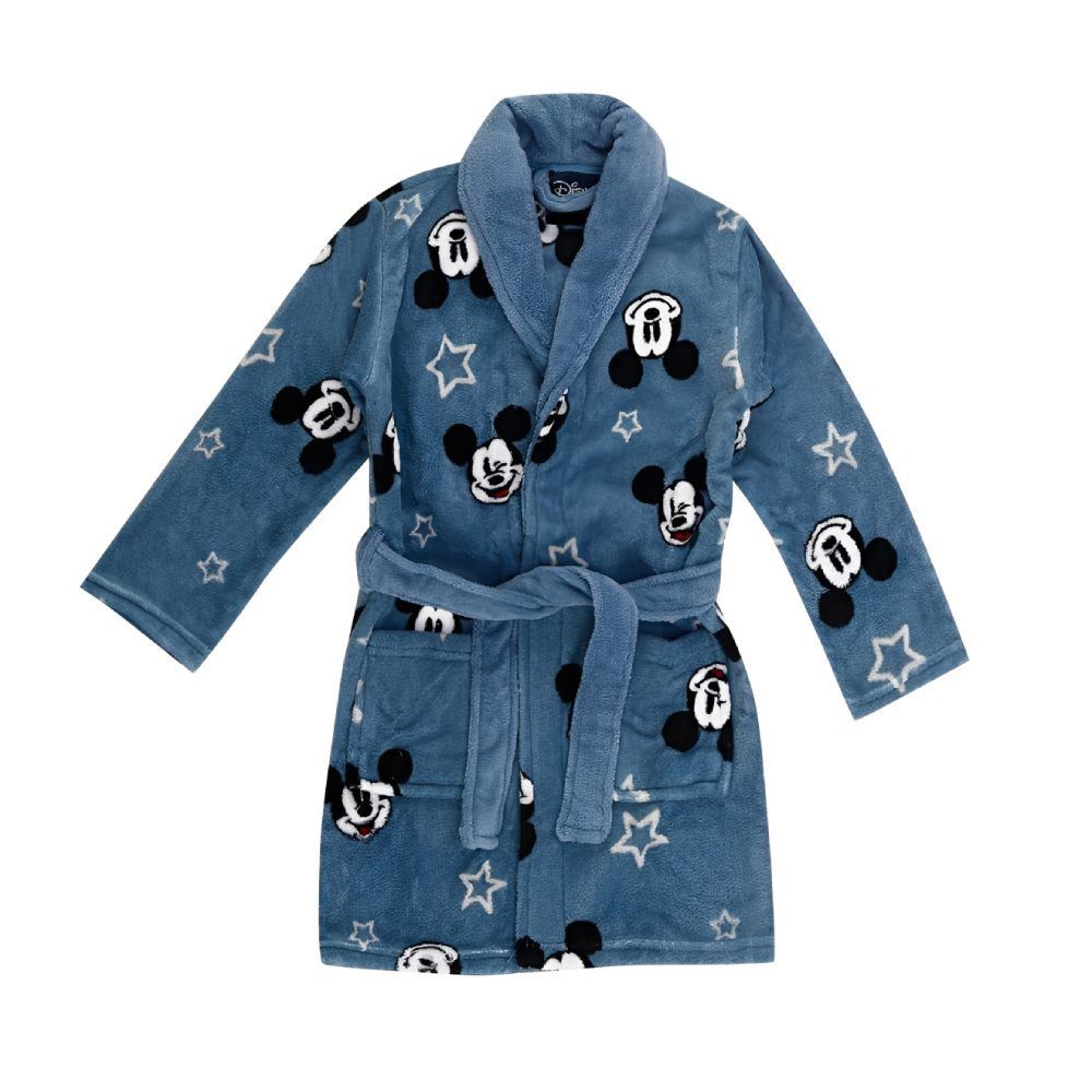 Roupão Infantil M Microfibra Disney - Mickey