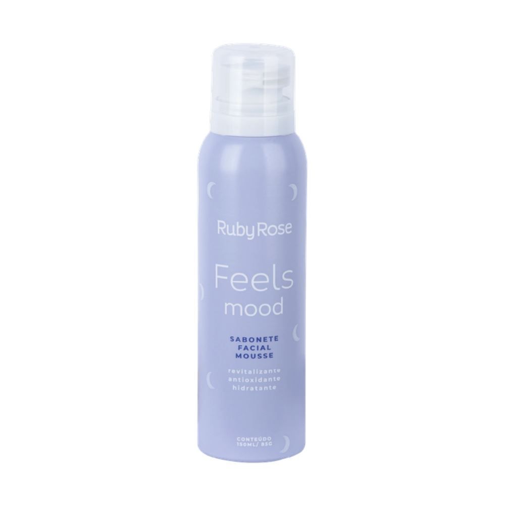 Sabonete Facial Mousse Mood Ruby Rose - 150ml