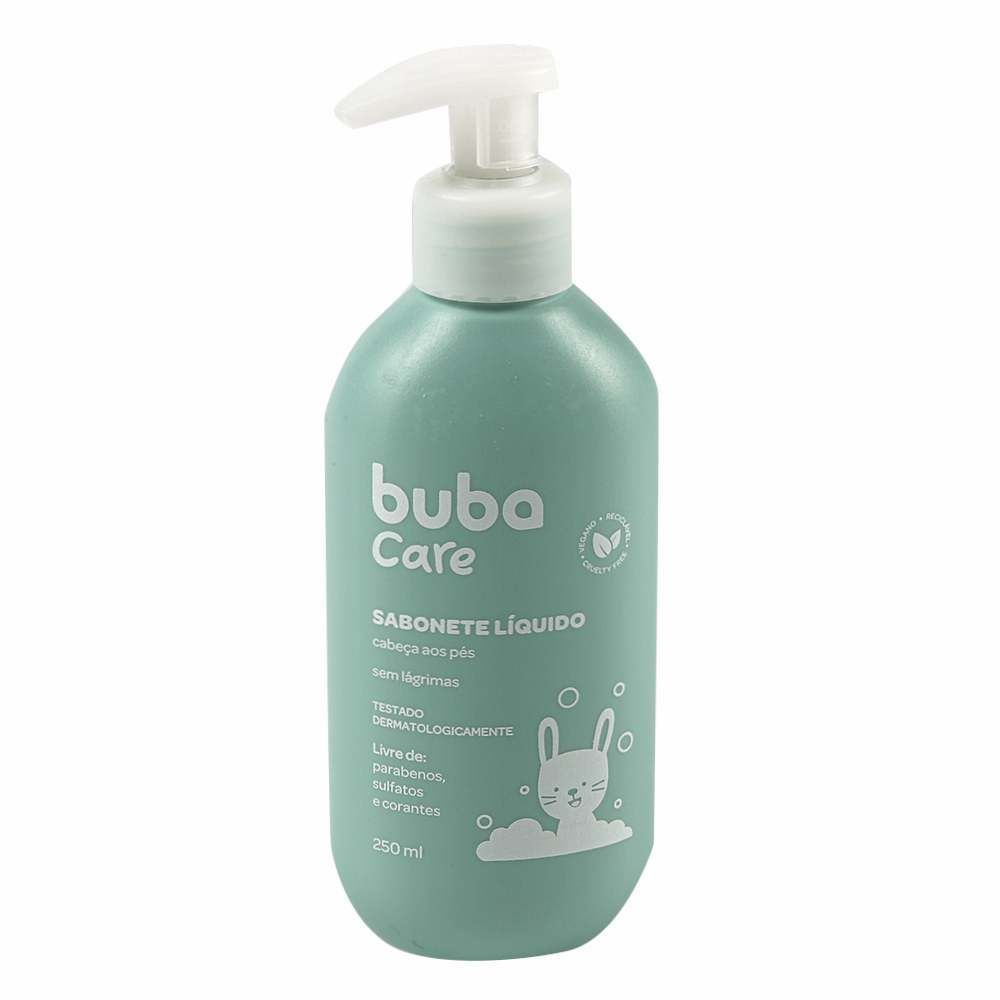 Sabonete Líquido Dos Pés A Cabeça Buba Care - 250 ml