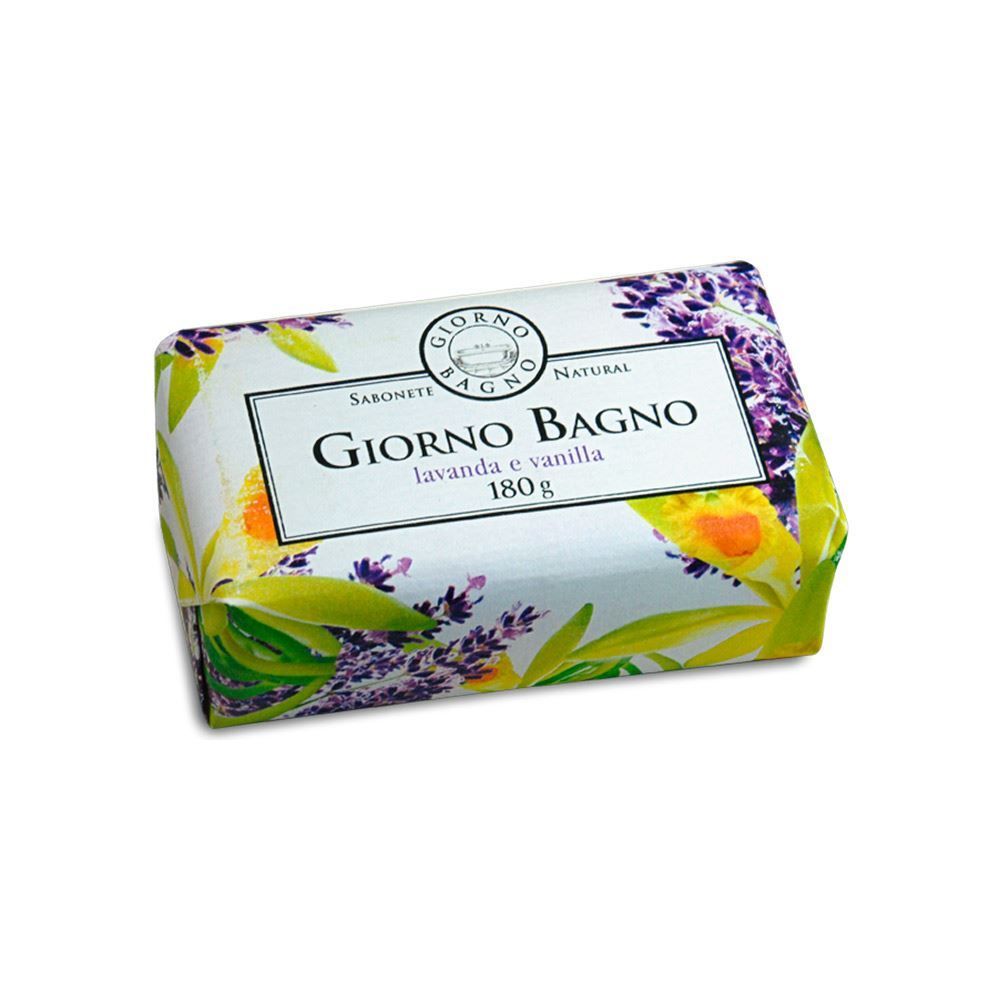 Sabonete Natural Giorno Bagno 180G - Lavanda e Vanilla