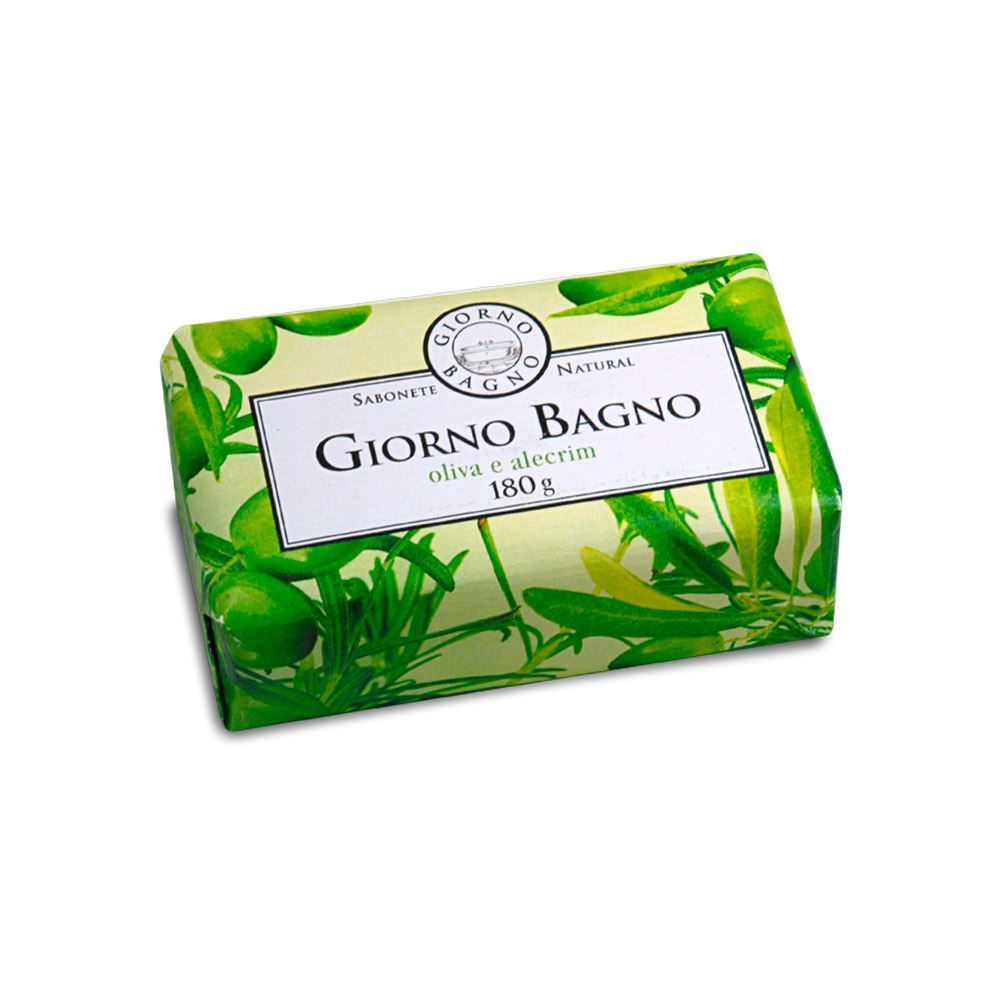 Sabonete Natural Giorno Bagno 180G - Oliva e Alecrim