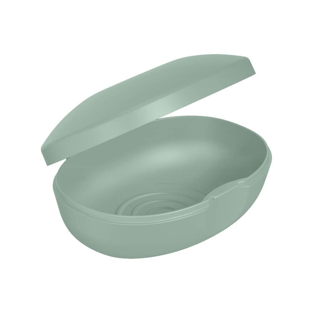 Saboneteira Plástica Soft Ou - Verde 