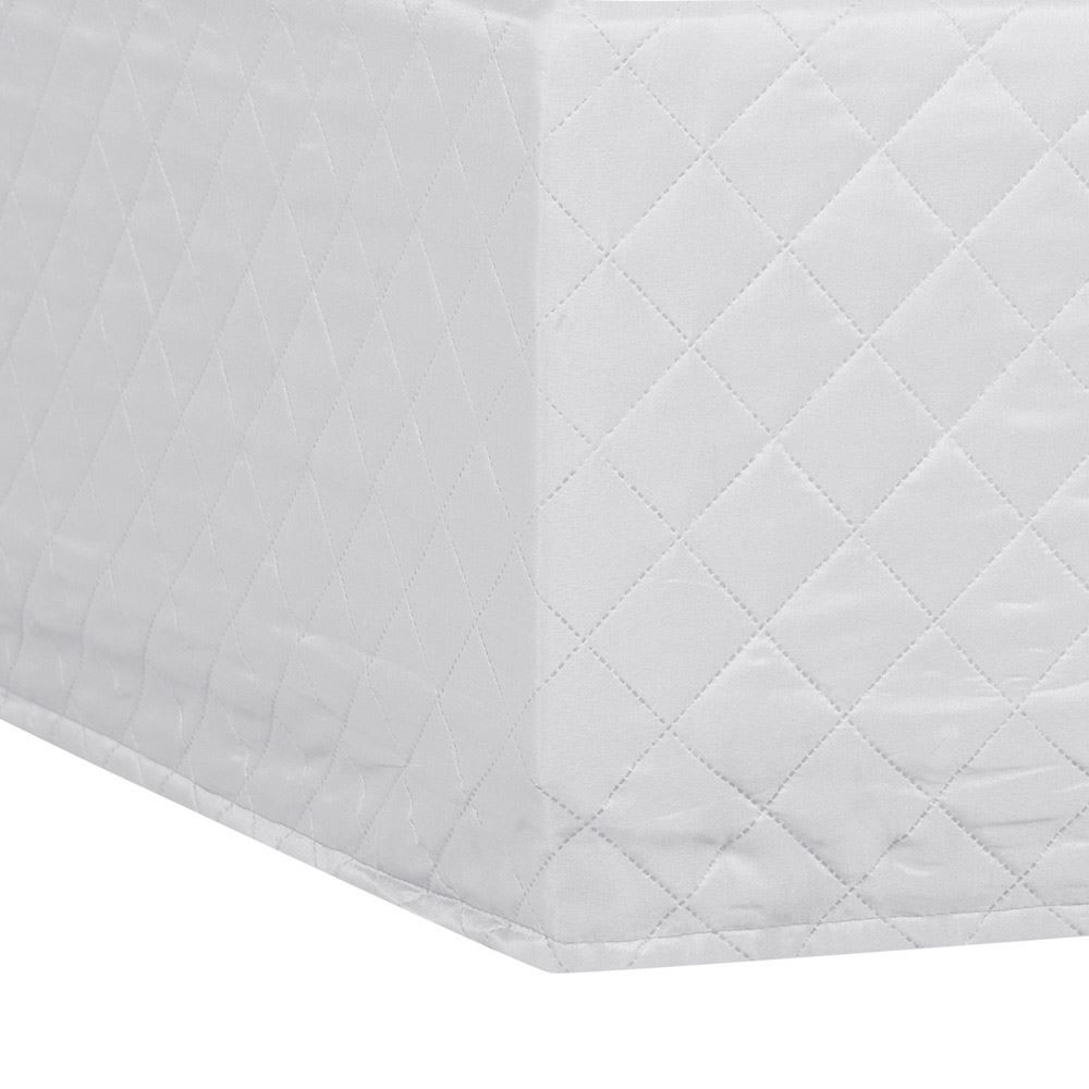 Saia Box Casal Matelassê Veste Fácil Havan Casa - Branco