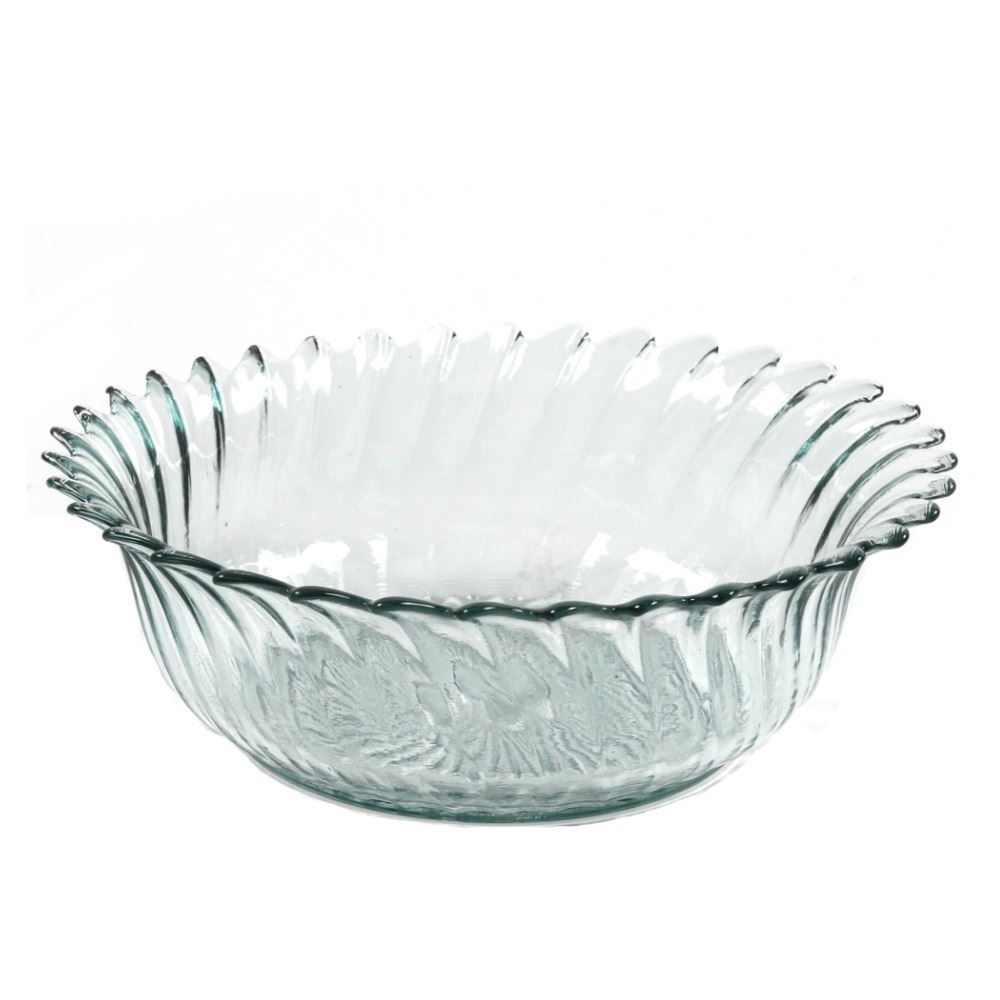 Saladeira De Vidro Califórnia Vitazza 2 Litros - Transparente