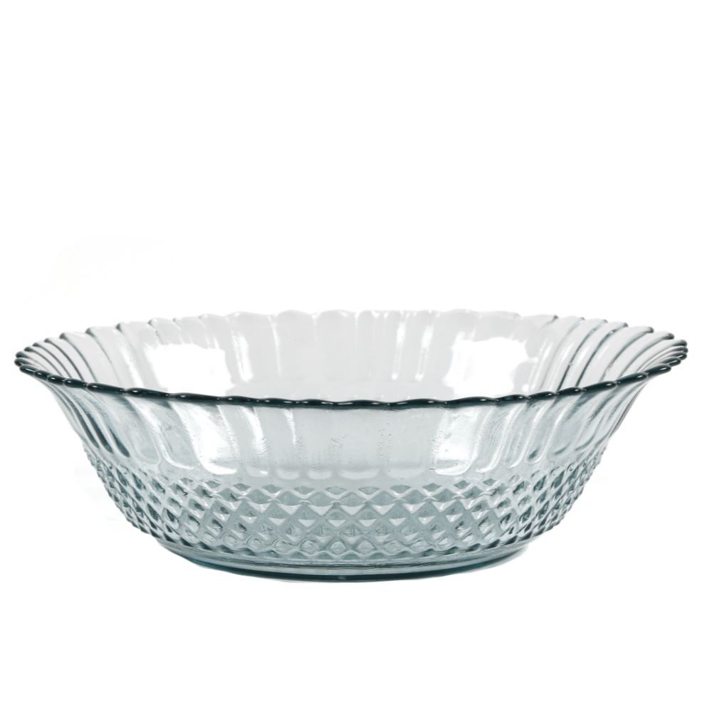 Saladeira De Vidro Dia Vitazza 2 Litros - Verde Transparente 