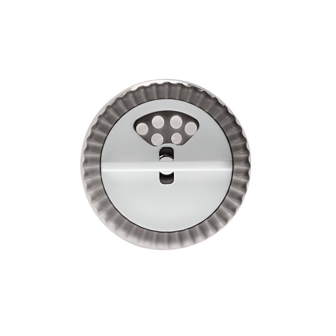 Saleiro Com Tampa Rotativa Siena Lyor 100Ml  - Cinza