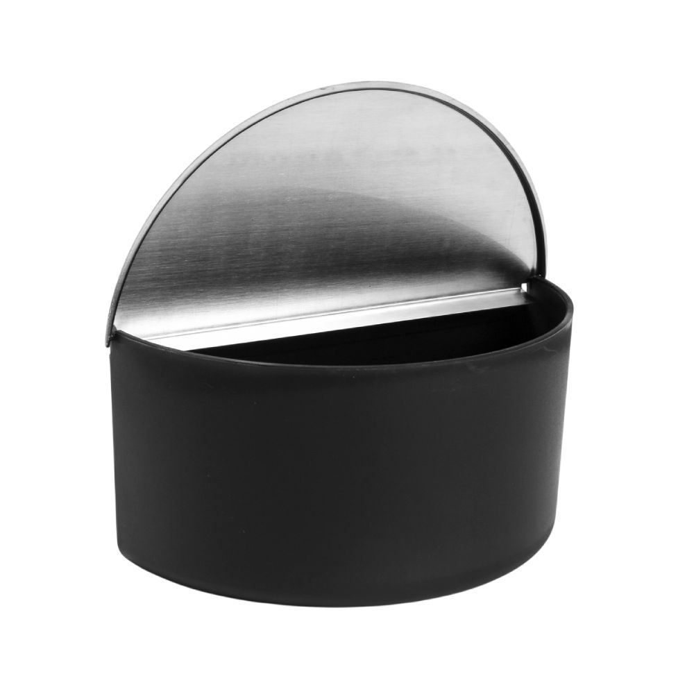 Saleiro Pop Com Tampa De Inox Forma - Preto