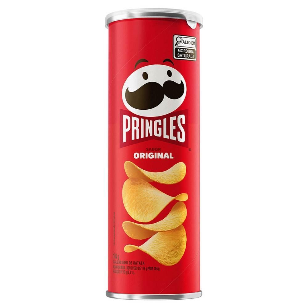 Salgadinho De Batata Original 104 G Pringles - 104g