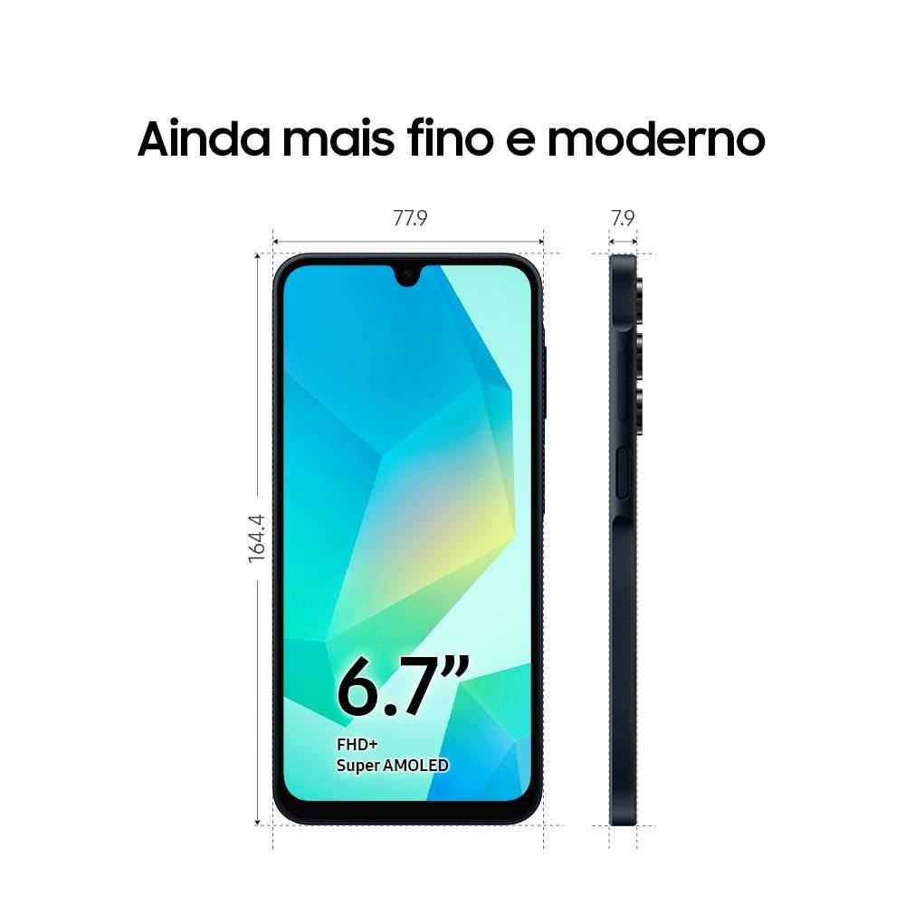 Samsung Galaxy A16 256Gb Tela 6.7" 50Mp Nfc Ip54 5000Mah - Verde Claro