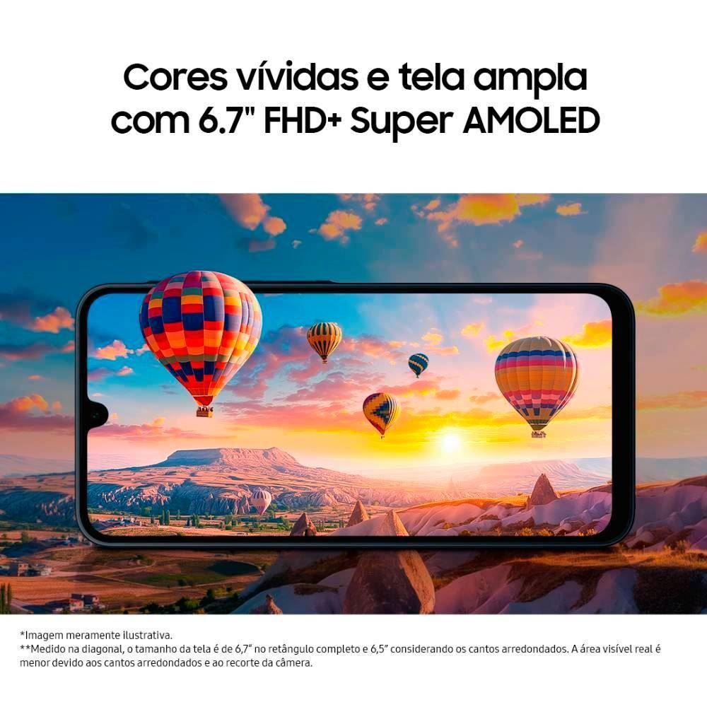 Samsung Galaxy A16 Lte 128Gb Tela 6.7" Câmera 50Mp Nfc Ip54 5000Mah - Cinza