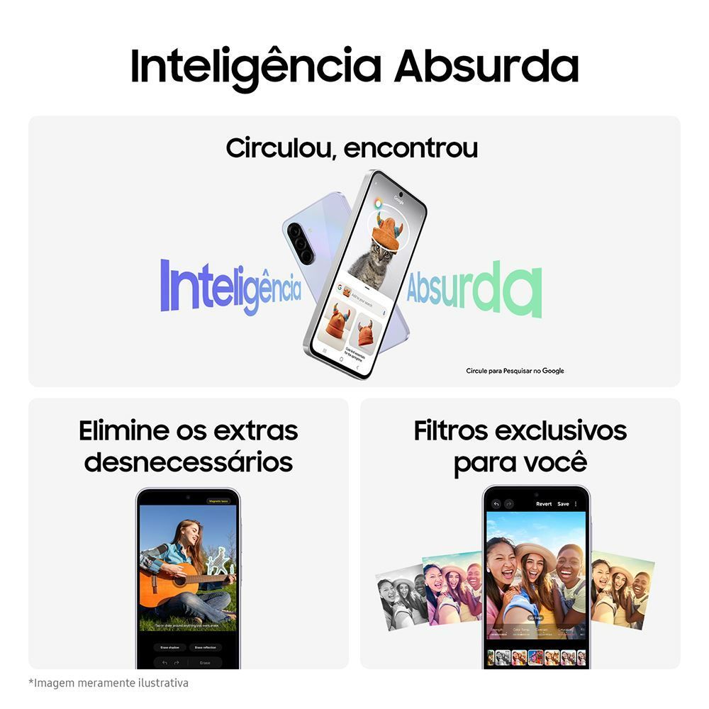 Samsung Galaxy A36 5G, 128 Gb, 6 Gb, Câmera Tripla - VIOLETA