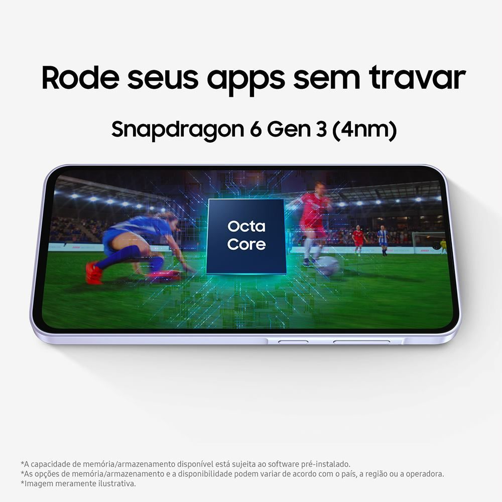 Samsung Galaxy A36 5G, 256 Gb, 8 Gb, Câmera Tripla - PRETO