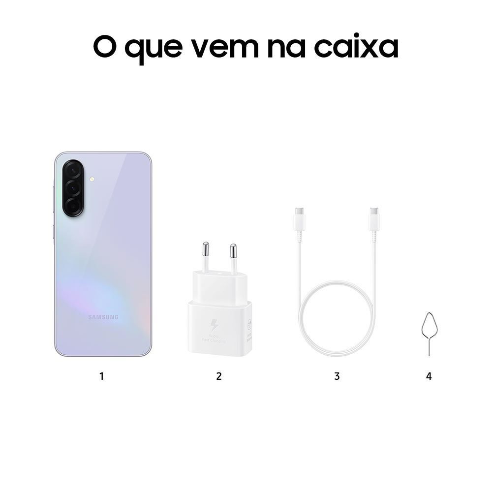 Samsung Galaxy A36 5G, 256 Gb, 8 Gb, Câmera Tripla - VIOLETA