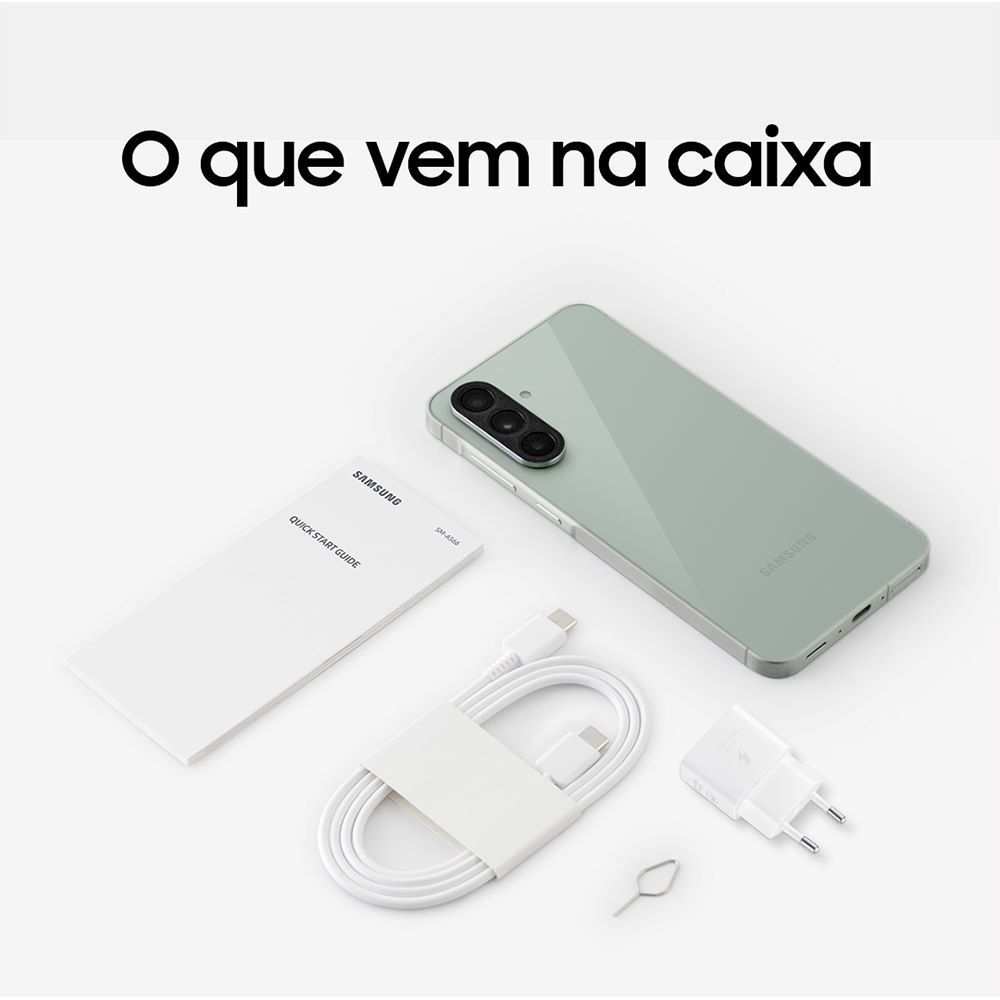 Samsung Galaxy A56 5G, 128 Gb, 8 Gb, Câmera Tripla - VERDE