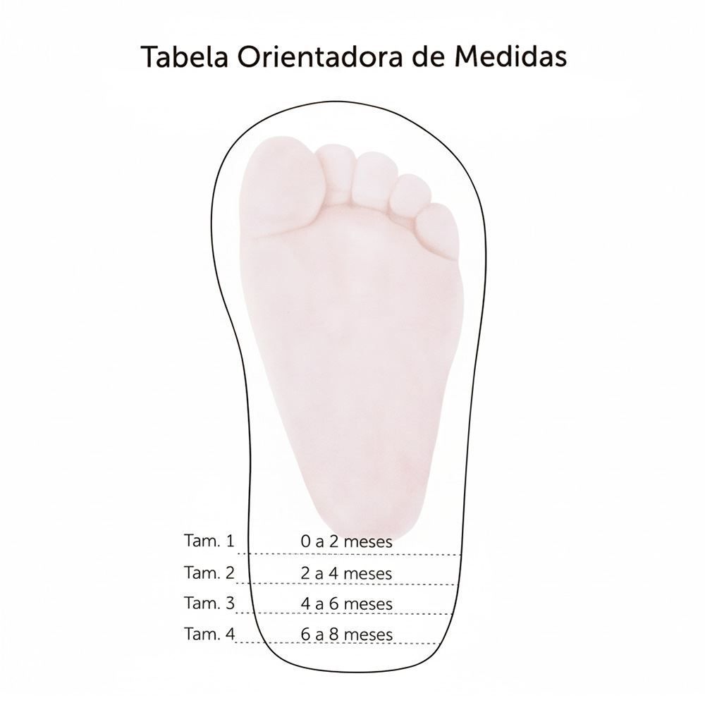 Sandália Bebê Menino Com Velcro 0 a 8 Meses Yoyo Baby