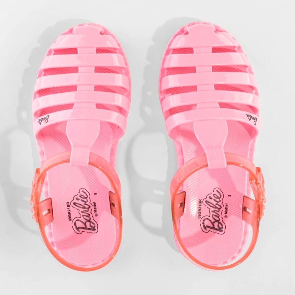 Sandália Infantil Duo Ipanema Barbie - ROSA/ROSA TRANSPARENTE 29
