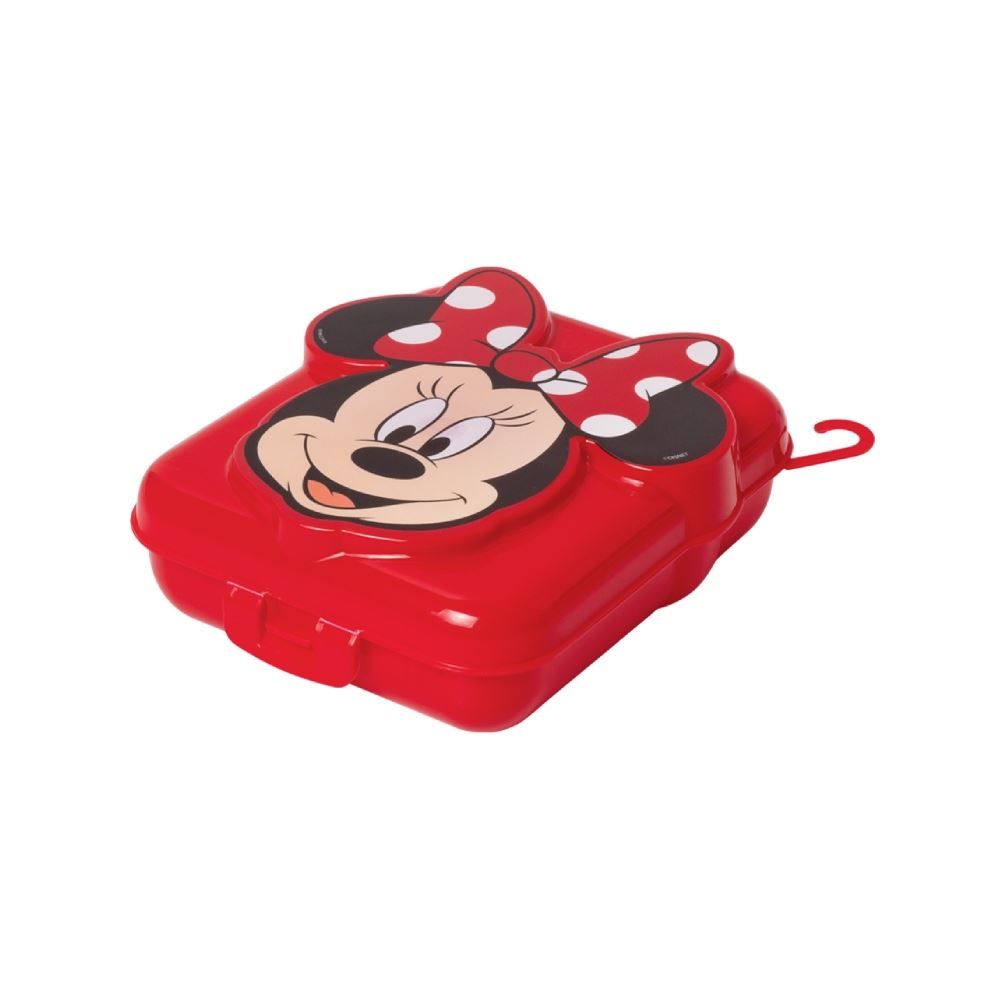 Sanduicheira da Minnie 3D Plasútil - Vermelho
