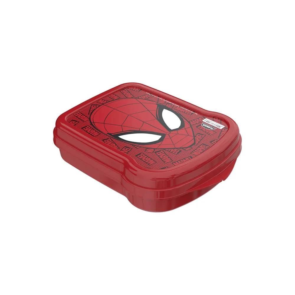 Sanduicheira Do Homem Aranha Plasútil - Vermelho