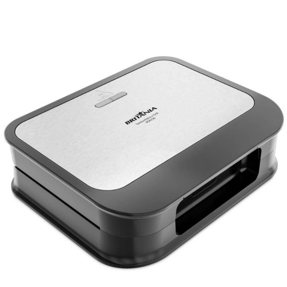 Sanduicheira e Grill Britânia 2 em 1 750W BGR25B