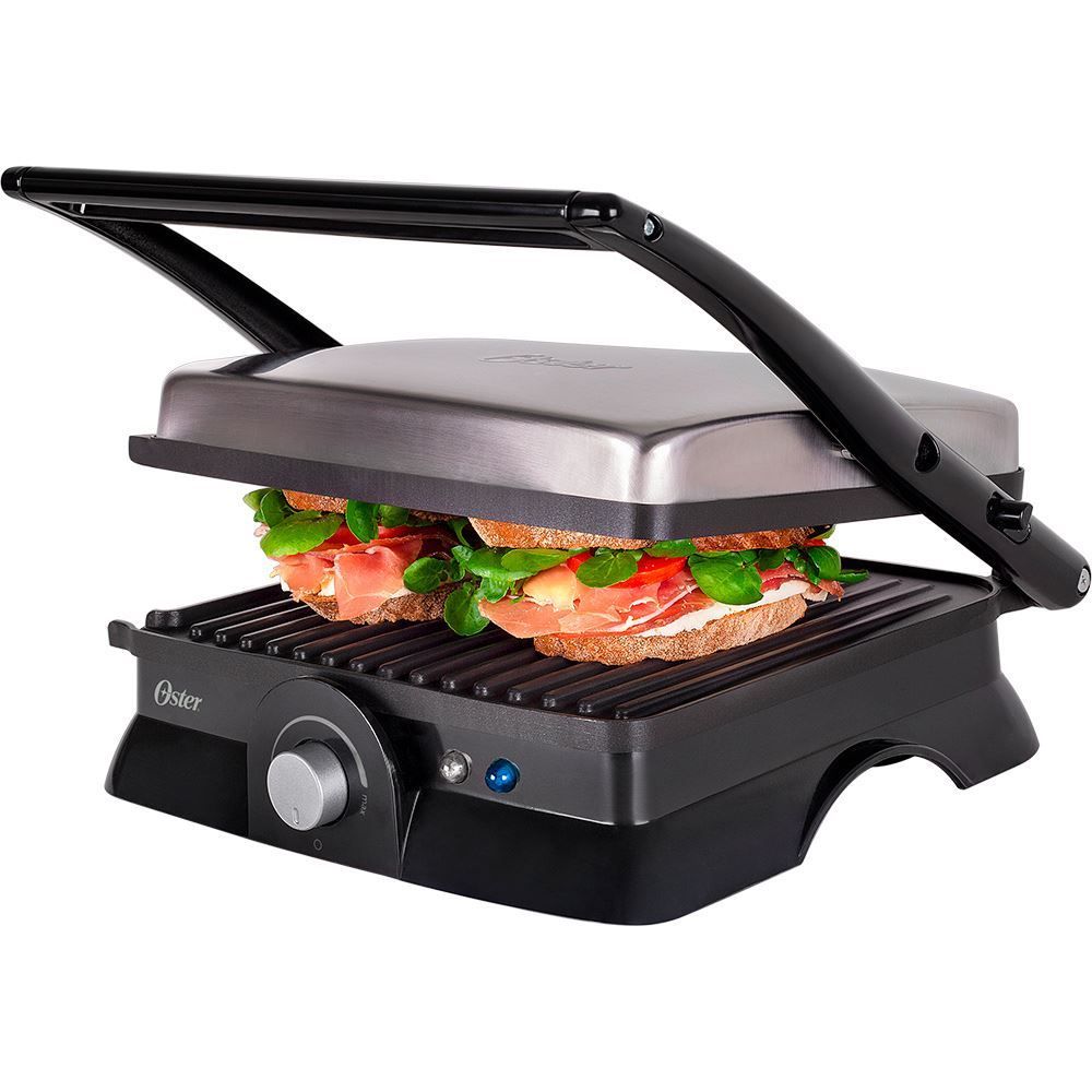 Sanduicheira e Grill Elétrico Multiuso Oster OGRL210