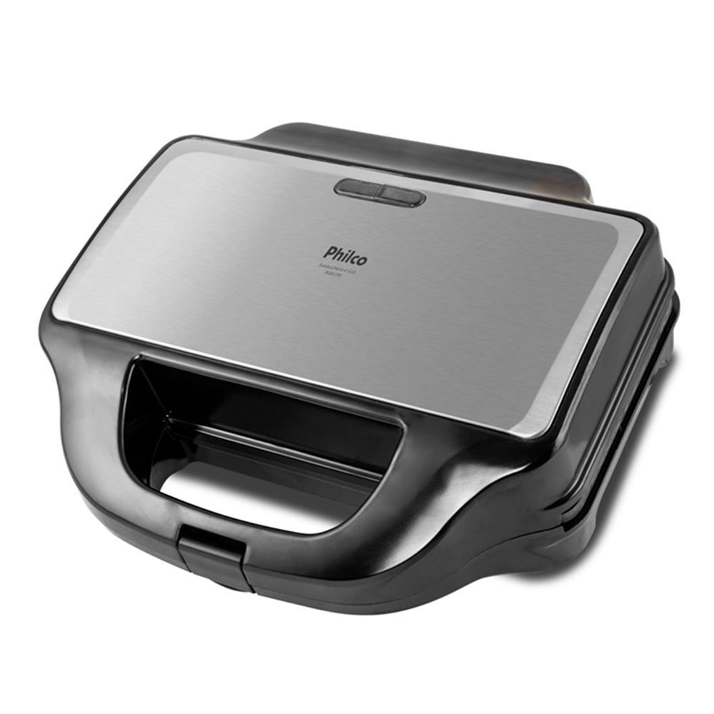 Sanduicheira e Grill Philco Ultra Maxx Troca Chapa PGR17PI
