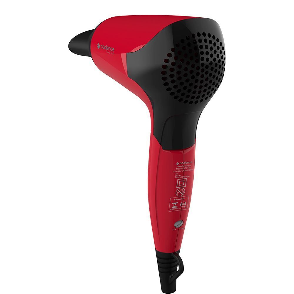 Secador De Cabelos Cadence Rouge Style - Bivolt