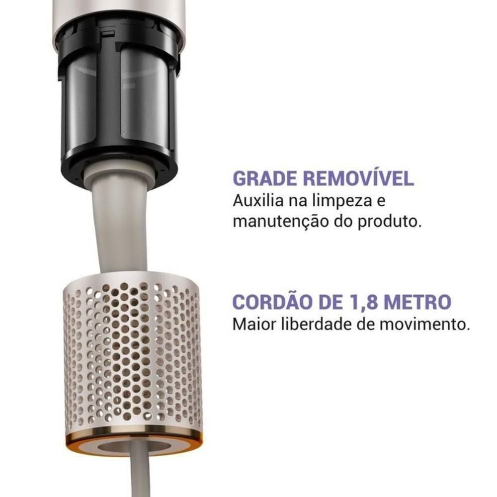 Secador de Cabelos Philco 4 em 1 Dobrável Motor BLDC PSC3500