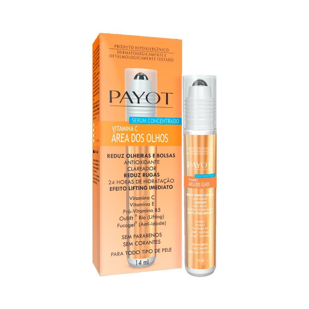 Sérum Vitamina C Área Dos Olhos Payot - 14ml