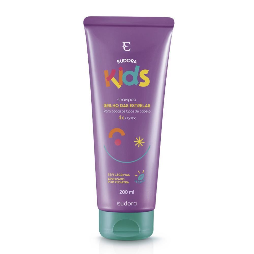 Shampoo Infantil Brilho Das Estrelas Eudora - 200ml