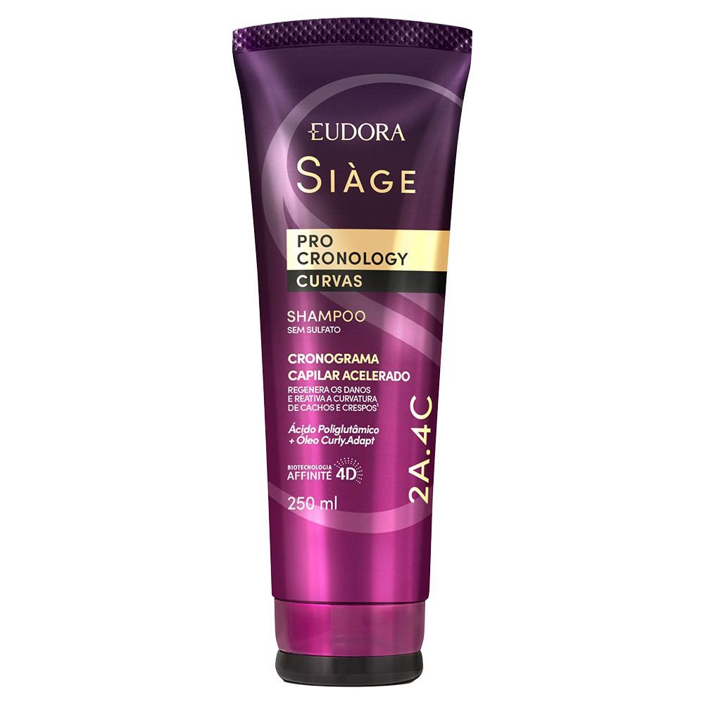 Shampoo Pro Cronology Curvas 250Ml Siage