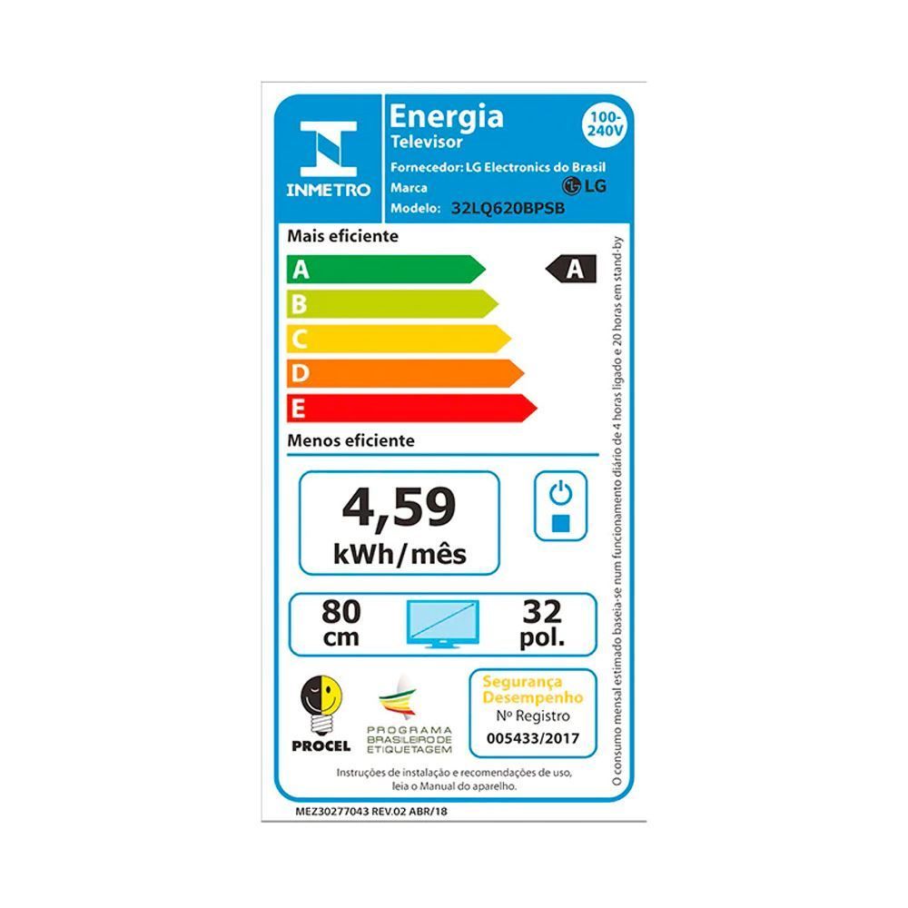 Smart Tv 32'' Hd Lg Wifi Bluetooth Hdr - Bivolt 