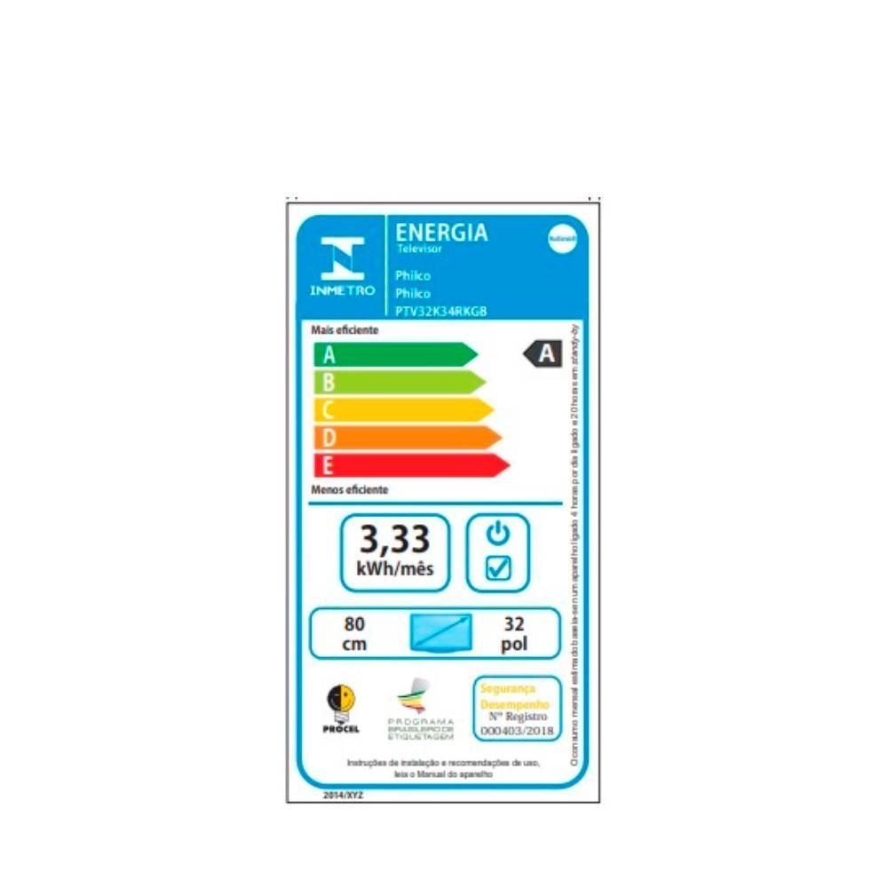 Smart Tv 32” Philco Led Roku Tv Ptv32k34rkgb - Bivolt