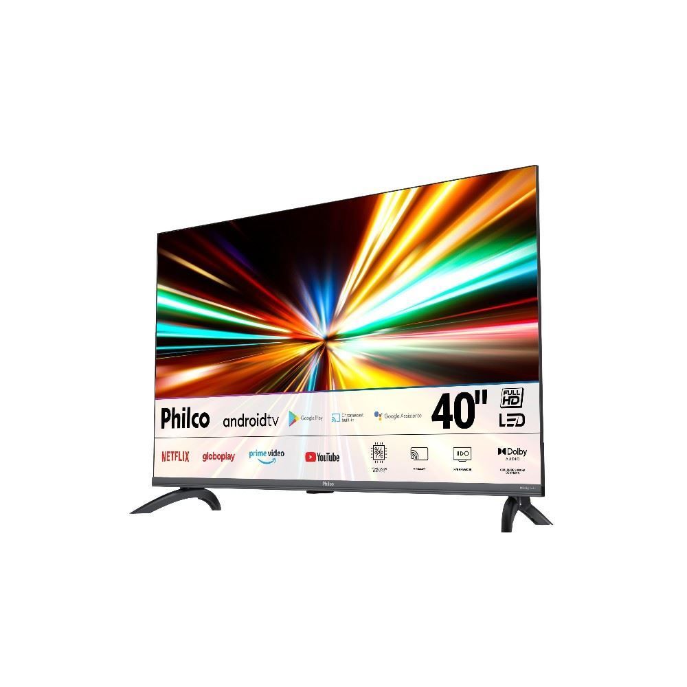 Smart Tv 40" Philco Led Full Hd Android 11 Hdr10 Borda Infinita P40saa