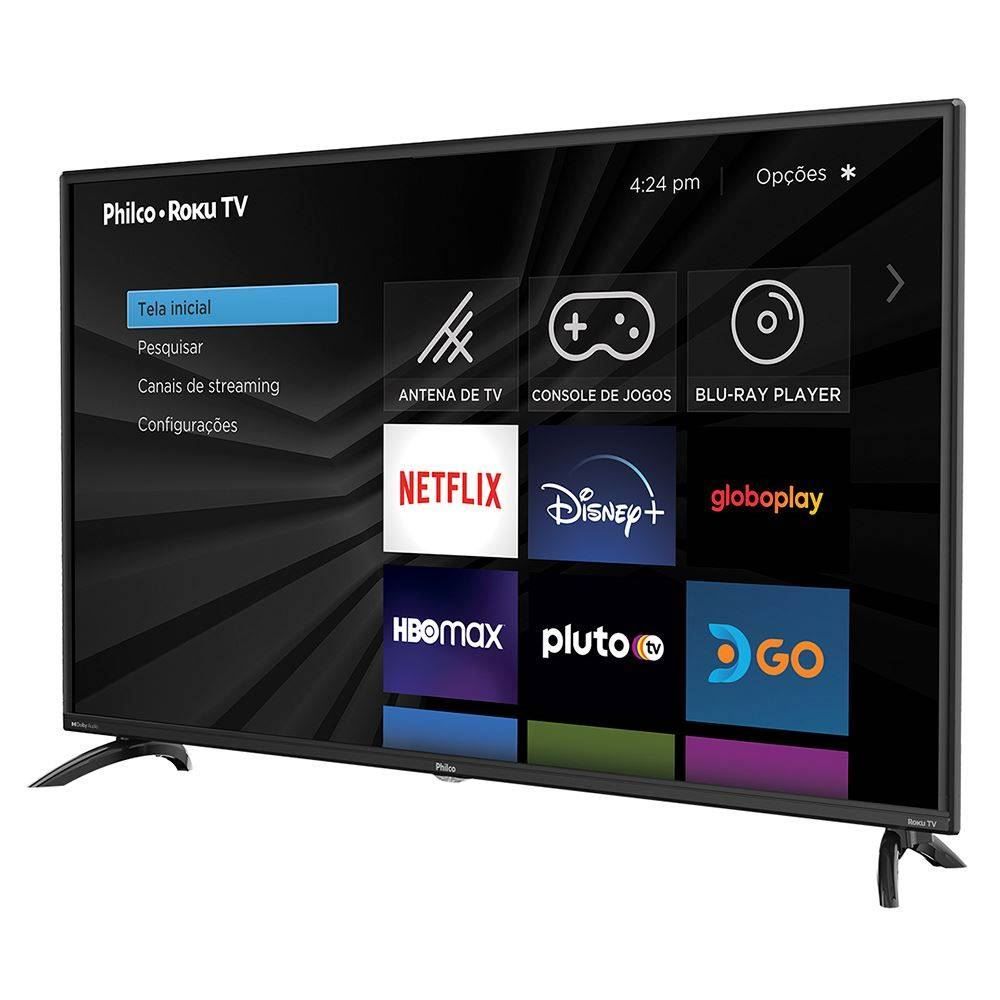 Smart Tv 42" Philco Full Hd Roku Tv Led Ptv42g6fr2cpf - Bivolt