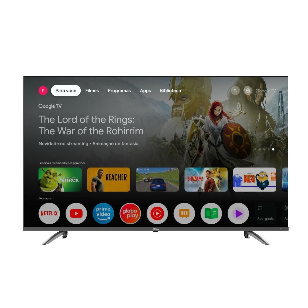 Smart Tv 58” 4K Philco Google Tv Hdr10 Dolby Audio