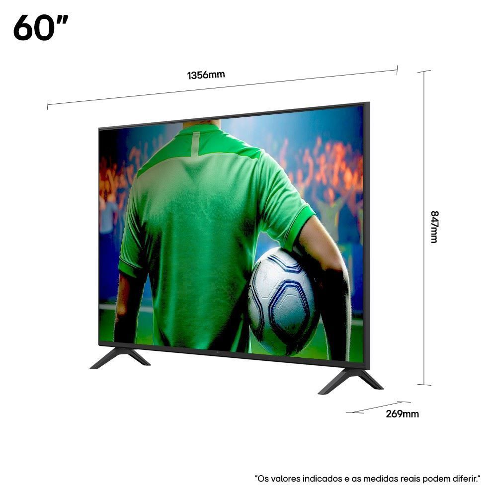 Smart Tv 60" Lg Ai4k Uhd A7 Ai Processor 4K Webos 25 60Ua8550 - Bivolt