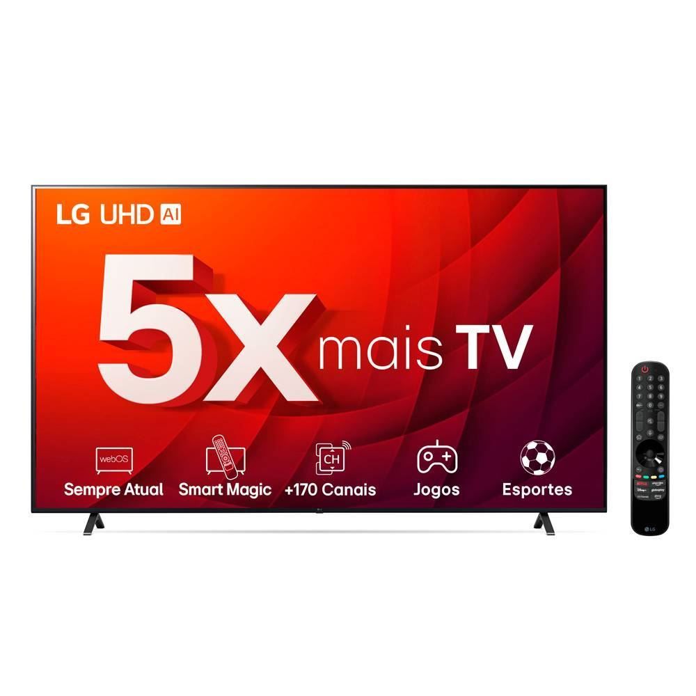 Smart Tv 75” Uhd 4K Lg Thinq Ai 75Ur8750psa - Bivolt