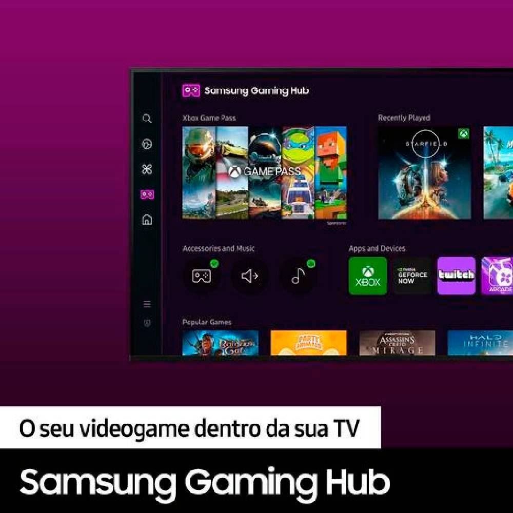 Smart Tv 75” Uhd 4K Samsung Alexa Built In 75Du7700 - Bivolt