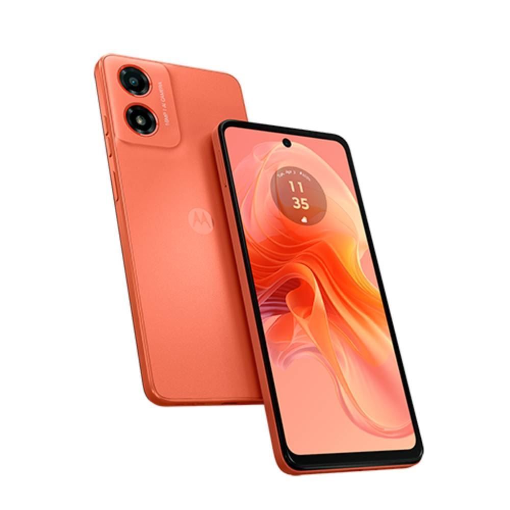 Smartphone Motorola Moto G04s 128Gb 8Gb Ram Boost Ai Camera 50 Mp Fps - Coral