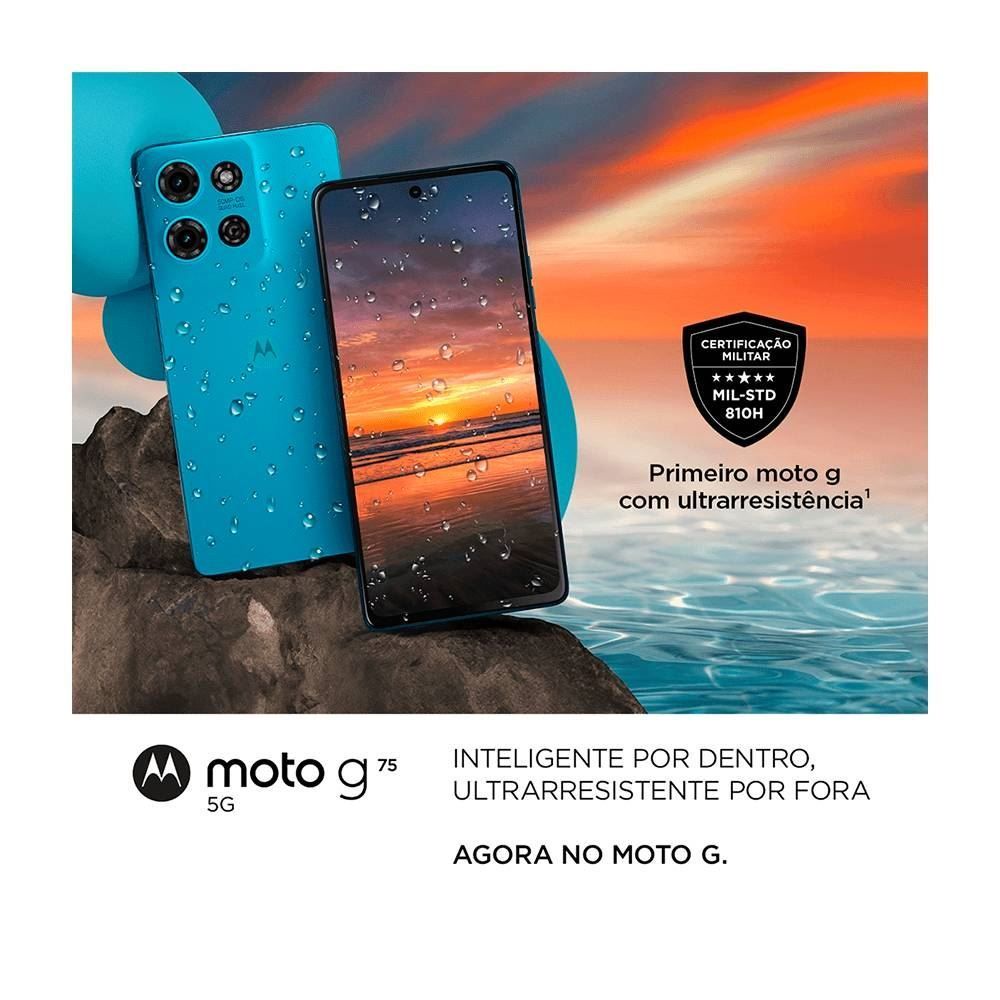 Smartphone Motorola Moto G75 Xt2437 5G 256Gb - Azul