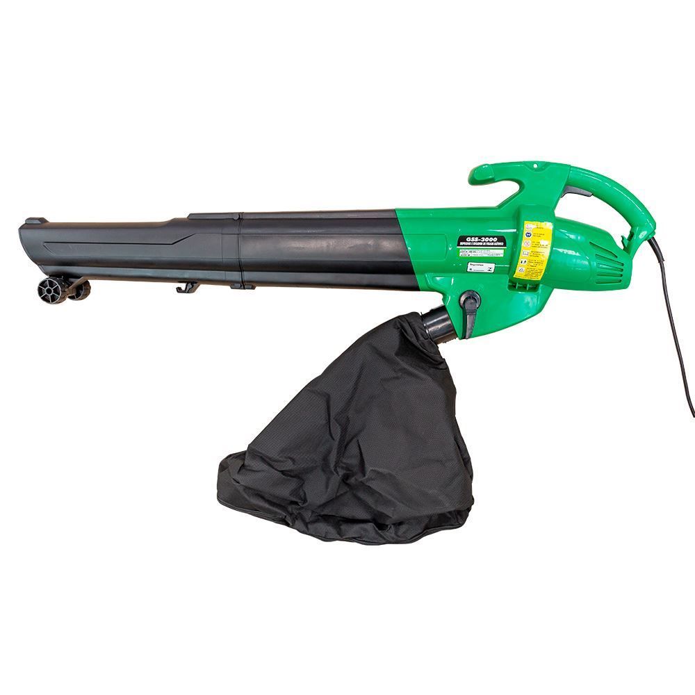 Soprador e Sugador de Folhas 3000W Garthen GSS-3000