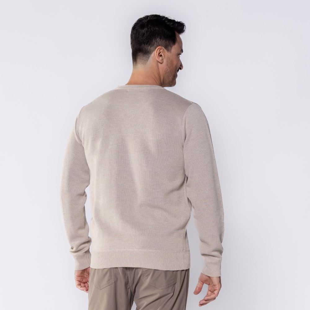 Suéter Masculino De Tricot Gola Redonda Marc Alain