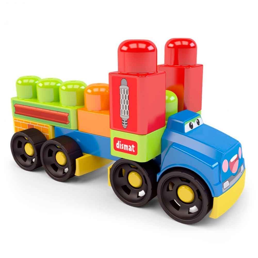 Super Truck Blocolândia 18 Peças Dismat - MK419