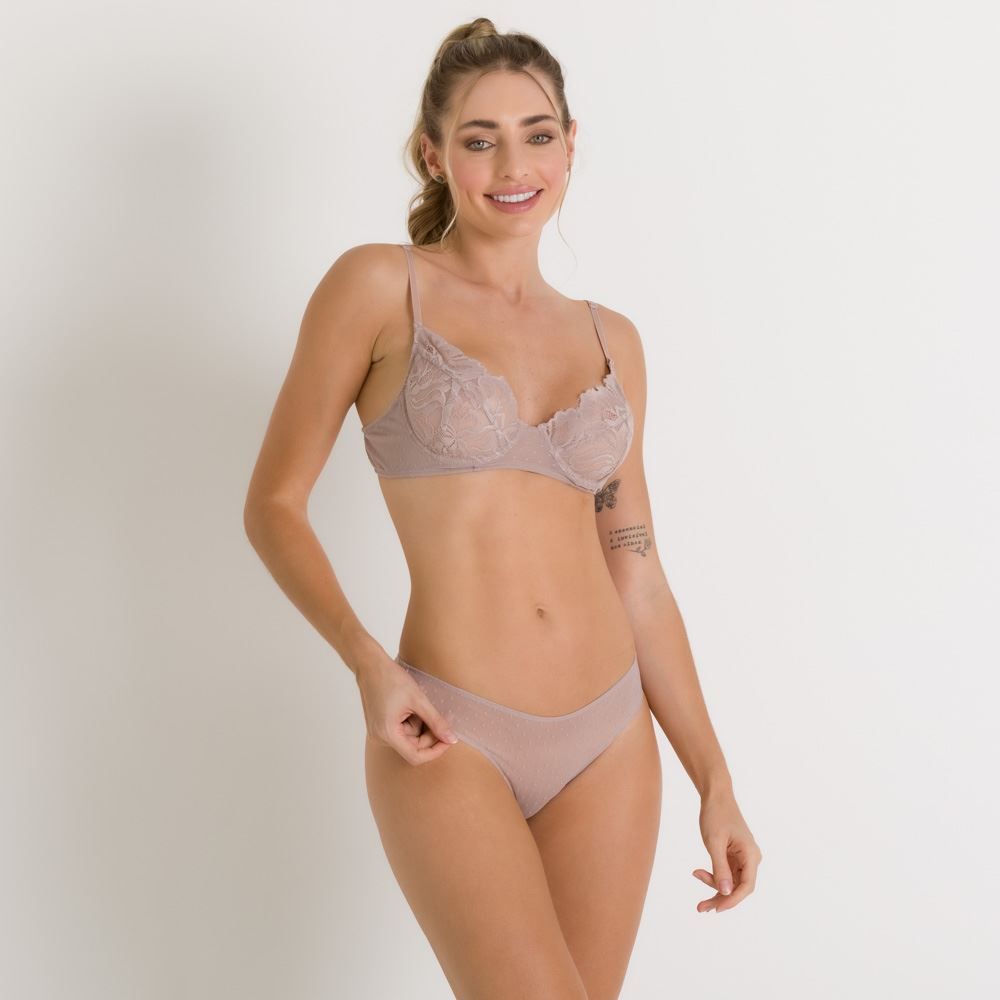 Sutiã Renda Floral Camila Moretti