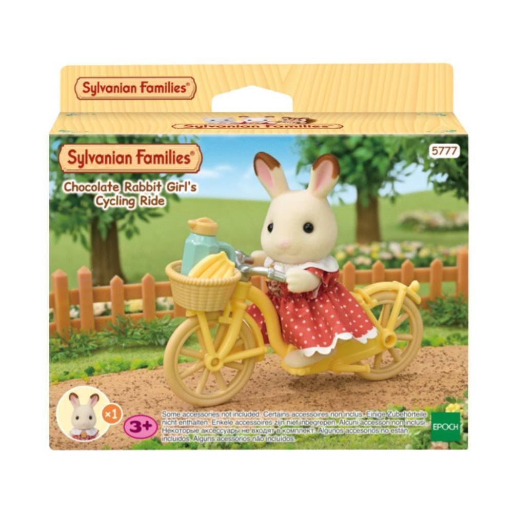 Sylvanian Families Bicicleta Da Menina Coelho De Chocolate Epoch - 5777