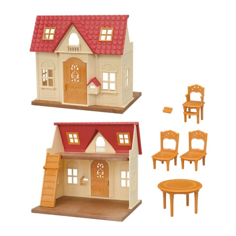 Sylvanian Families Casinha De Telhado Vermelho Epoch - 5785