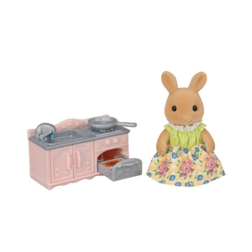 Sylvanian Families Conjunto Cozinha Da Mamãe Coelho Raio De Sol - 5776