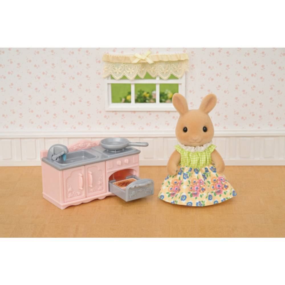 Sylvanian Families Conjunto Cozinha Da Mamãe Coelho Raio De Sol - 5776